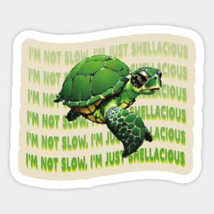 Shellacious Speed Sticker